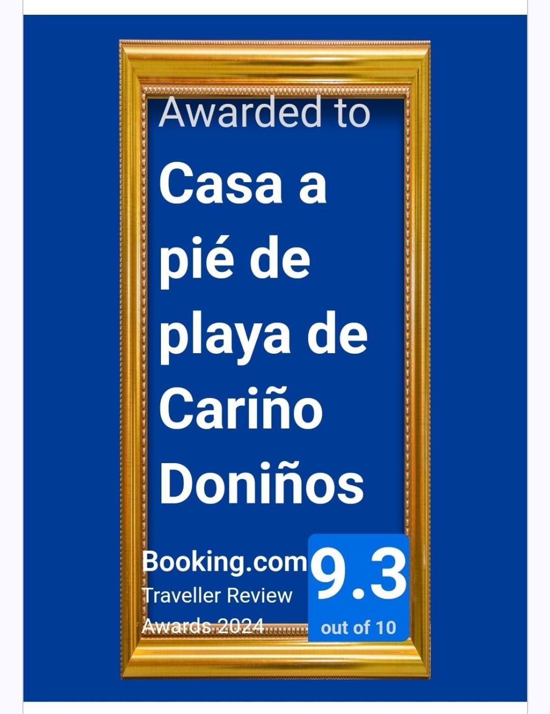 Casa A Pie De Playa De Carino Doninos Villa Ferrol Exterior photo